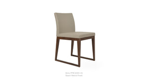 Aria Sled Wood Chair - comfortable seating for dining and office spaces | Image 38 | InSTYLE Home & Rugs