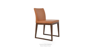 Aria Sled Wood Chair - comfortable seating for dining and office spaces | Image 44 | InSTYLE Home & Rugs