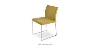 Aria Sled Chair - stylish chairs for any table | Image 6 | InSTYLE Home & Rugs