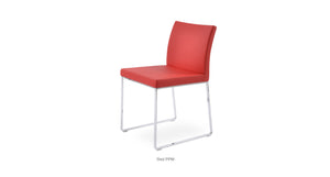 Aria Sled Chair - stylish chairs for any table | Image 36 | InSTYLE Home & Rugs