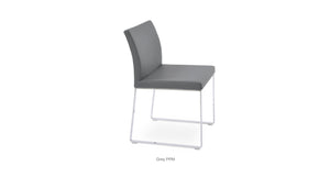 Aria Sled Chair - stylish chairs for any table | Image 37 | InSTYLE Home & Rugs