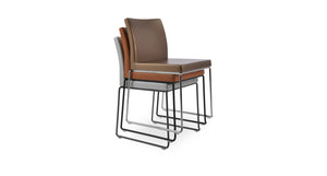 Aria Stackable Chair - comfortable seating for dining and office spaces | Image 137 | InSTYLE Home & Rugs