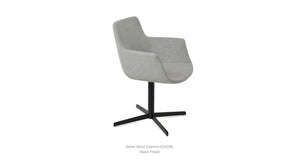 Bottega 4 Star Chair - comfortable seating for dining and office spaces | Image 3 | InSTYLE Home & Rugs