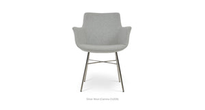 Bottega Cross Chair - comfortable seating for dining and office spaces | Image 1 | InSTYLE Home & Rugs