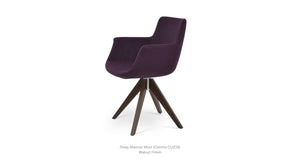 Bottega Pyramid Swivel Chair - durable construction for long-lasting use | Image 16 | InSTYLE Home & Rugs