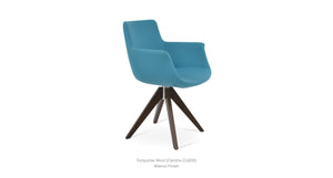 Bottega Pyramid Swivel Chair - durable construction for long-lasting use | Image 17 | InSTYLE Home & Rugs