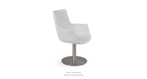 Bottega Round Swivel HB Chair - durable construction for long-lasting use | Image 19 | InSTYLE Home & Rugs