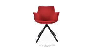 Bottega Stick Swivel Chair - comfortable seating for dining and office spaces | Image 14 | InSTYLE Home & Rugs