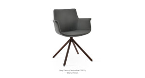 Bottega Stick Swivel Chair - comfortable seating for dining and office spaces | Image 19 | InSTYLE Home & Rugs
