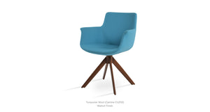 Bottega Sword Swivel Chair - durable construction for long-lasting use | Image 6 | InSTYLE Home & Rugs