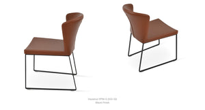 Capri Sled Chair - elegant seating for dining areas | Image 8 | InSTYLE Home & Rugs