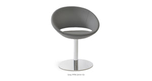 Crescent Round Swivel Chair - durable construction for long-lasting use | Image 19 | InSTYLE Home & Rugs
