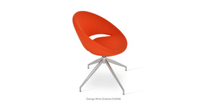 Crescent Spider Swivel Chair - comfortable seating for dining and office spaces | Image 13 | InSTYLE Home & Rugs