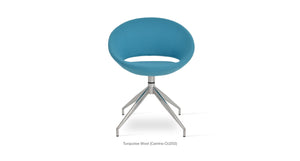 Crescent Spider Swivel Chair - comfortable seating for dining and office spaces | Image 17 | InSTYLE Home & Rugs