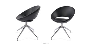 Crescent Spider Swivel Chair - comfortable seating for dining and office spaces | Image 24 | InSTYLE Home & Rugs