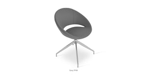 Crescent Spider Swivel Chair - comfortable seating for dining and office spaces | Image 30 | InSTYLE Home & Rugs