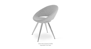 Crescent Star Chair - comfortable seating for dining and office spaces | Image 7 | InSTYLE Home & Rugs