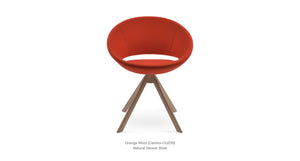 Crescent Sword Swivel Chair - durable construction for long-lasting use | Image 14 | InSTYLE Home & Rugs