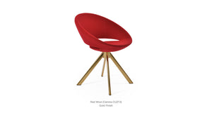 Crescent Sword Swivel Chair - durable construction for long-lasting use | Image 15 | InSTYLE Home & Rugs