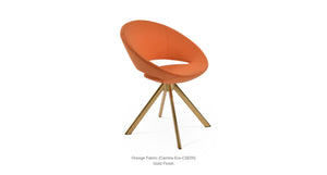 Crescent Sword Swivel Chair - durable construction for long-lasting use | Image 21 | InSTYLE Home & Rugs