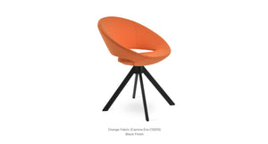 Crescent Sword Swivel Chair - durable construction for long-lasting use | Image 22 | InSTYLE Home & Rugs