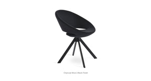 Crescent Sword Swivel Chair - durable construction for long-lasting use | Image 29 | InSTYLE Home & Rugs