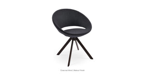 Crescent Sword Swivel Chair - durable construction for long-lasting use | Image 30 | InSTYLE Home & Rugs