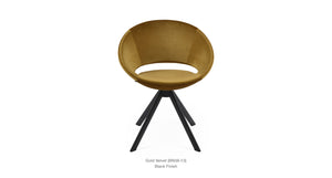 Crescent Sword Swivel Chair - durable construction for long-lasting use | Image 32 | InSTYLE Home & Rugs