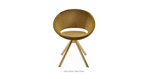 Crescent Sword Swivel Chair - durable construction for long-lasting use | Image 33 | InSTYLE Home & Rugs