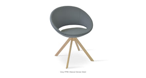 Crescent Sword Swivel Chair - durable construction for long-lasting use | Image 37 | InSTYLE Home & Rugs