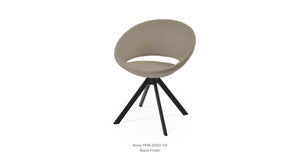 Crescent Sword Swivel Chair - durable construction for long-lasting use | Image 39 | InSTYLE Home & Rugs