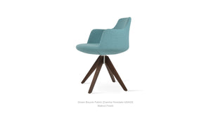Dervish Pyramid Swivel Chair - comfortable seating for dining and office spaces | Image 32 | InSTYLE Home & Rugs