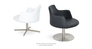 Dervish Round Swivel Chair - comfortable seating for dining and office spaces | Image 23 | InSTYLE Home & Rugs