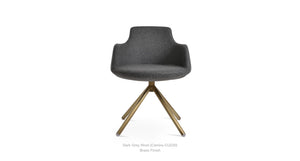 Dervish Stick Swivel Chair - variety of styles from classic to contemporary | Image 2 | InSTYLE Home & Rugs