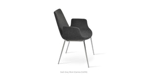 Eiffel Arm Classy Chair - comfortable seating for dining and office spaces | Image 1 | InSTYLE Home & Rugs