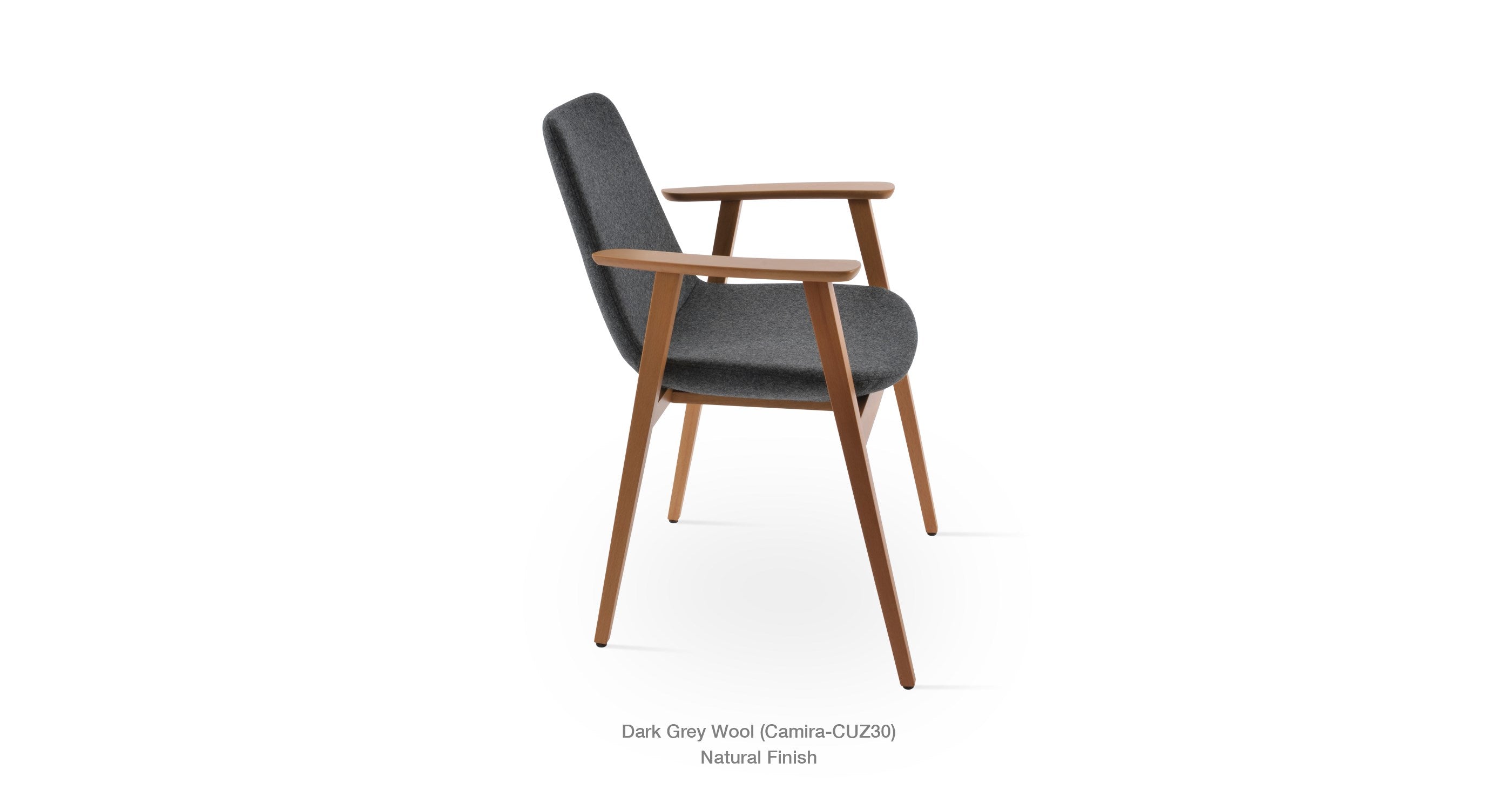 Eiffel Guest Armchair - upholstered armchair with padded comfort | Image 34 | InSTYLE Home & Rugs