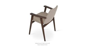 Eiffel Guest Armchair - upholstered armchair with padded comfort | Image 33 | InSTYLE Home & Rugs