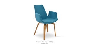 Eiffel Arm Plywood Chair - comfortable seating for dining and office spaces | Image 3 | InSTYLE Home & Rugs