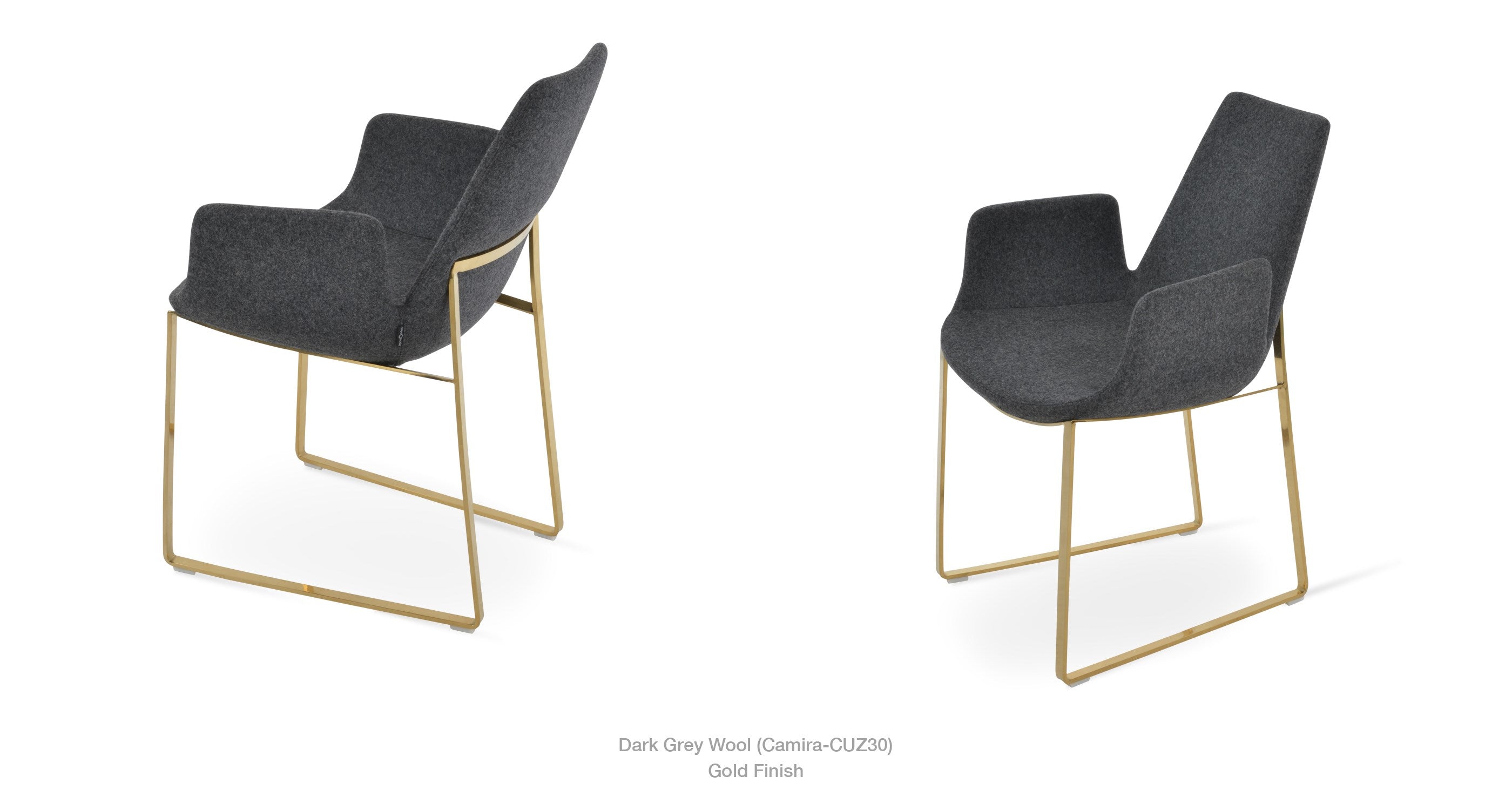 Eiffel Arm Sled Chair - comfortable dining experience | Image 29 | InSTYLE Home & Rugs