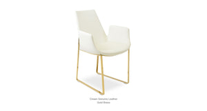 Eiffel Arm Sled Chair - comfortable dining experience | Image 16 | InSTYLE Home & Rugs