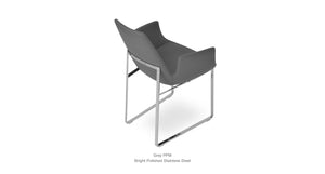 Eiffel Arm Sled Chair - comfortable dining experience | Image 19 | InSTYLE Home & Rugs