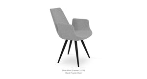 Eiffel Arm Star Chair - comfortable seating for dining and office spaces | Image 4 | InSTYLE Home & Rugs