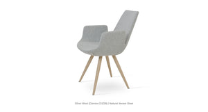 Eiffel Arm Star Chair - comfortable seating for dining and office spaces | Image 5 | InSTYLE Home & Rugs