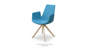 Eiffel Arm Sword Chair - comfortable seating for dining and office spaces | Image 4 | InSTYLE Home & Rugs