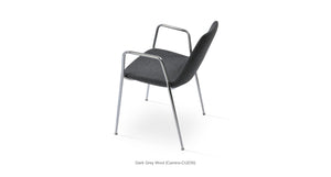 Eiffel Classy Arm Metal Chair - variety of styles from classic to contemporary | Image 2 | InSTYLE Home & Rugs