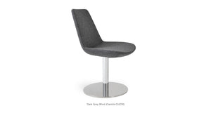 Eiffel Round Chair - comfortable seating for dining and office spaces | Image 1 | InSTYLE Home & Rugs