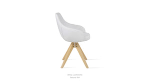 Gazel Arm Pyramid Swivel Chair - comfortable seating for dining and office spaces | Image 18 | InSTYLE Home & Rugs