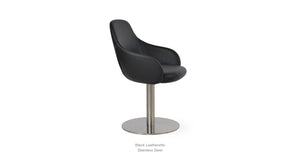 Gazel Arm Round Chair - comfortable seating for dining and office spaces | Image 23 | InSTYLE Home & Rugs