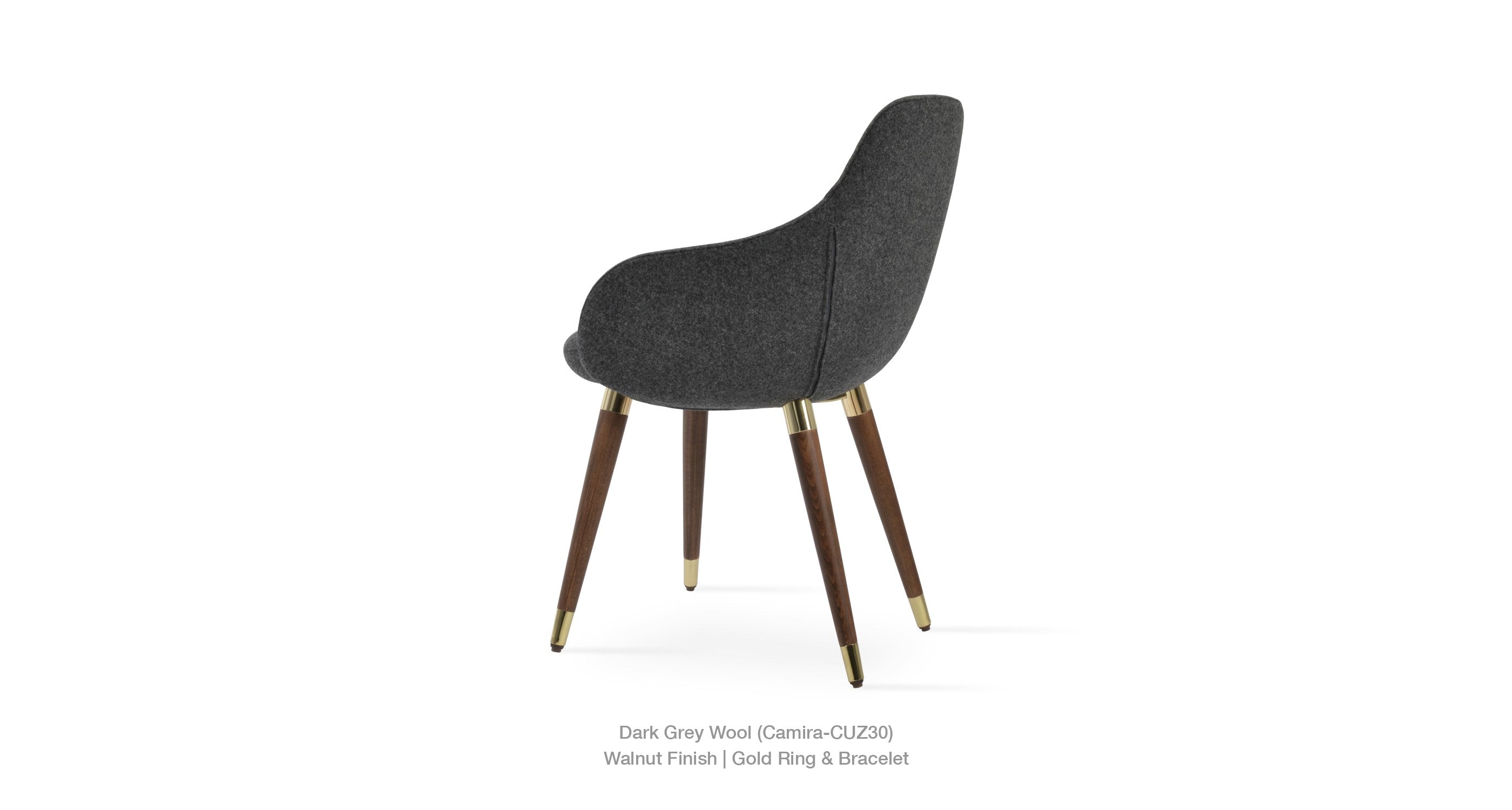 Gazel Arm Wood Chair - comfortable seating for dining and office spaces | Image 25 | InSTYLE Home & Rugs