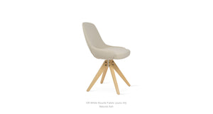 Gazel Pyramid Swivel Chair - comfortable seating for dining and office spaces | Image 24 | InSTYLE Home & Rugs